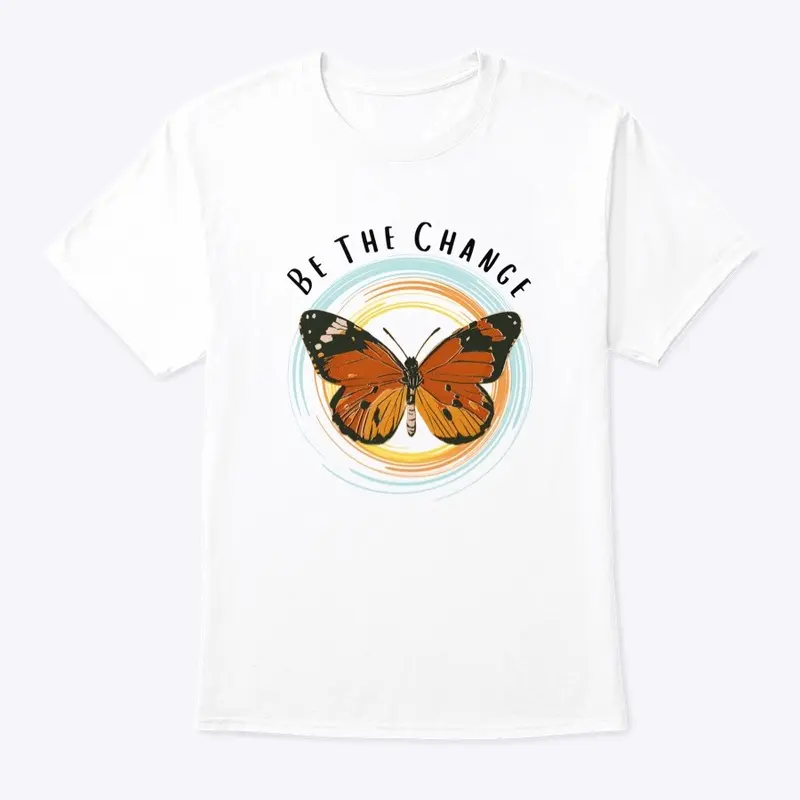 Be The Change Butterfly Tee